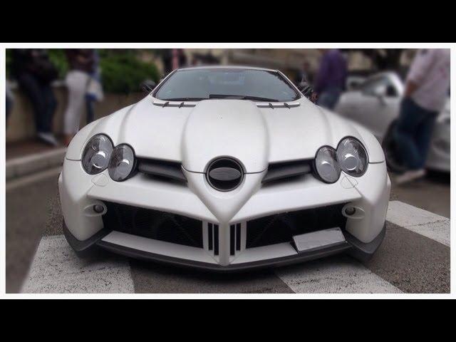 FAB Design McLaren SLR Roadster - incredible exhaust sound!!