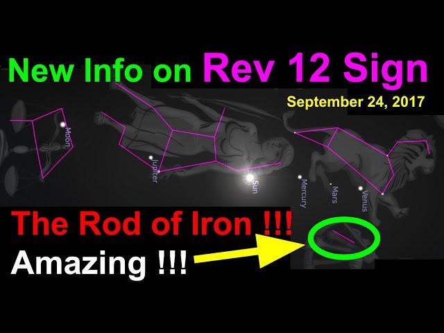 New Info: Revelation 12 Sign & The Rod of Iron = Messiah the Prince / Elijah, the Overcomer