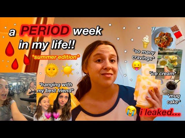 a SUMMER period week in my life!! *extremely realistic* (+ driving alone for the first time!!)