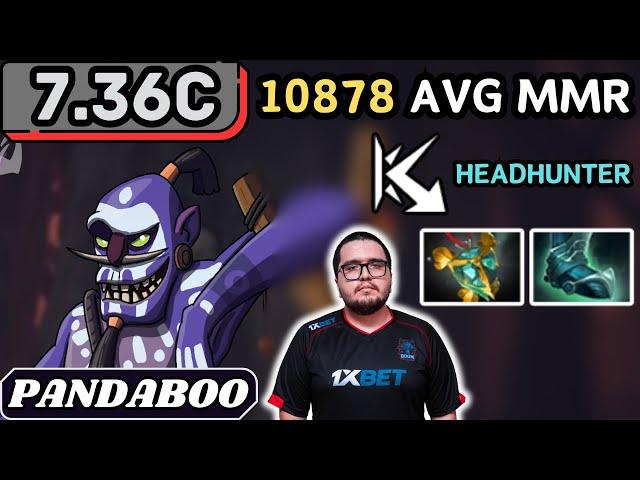 7.36c - Pandaboo WITCH DOCTOR Hard Support Gameplay - Dota 2 Full Match Gameplay