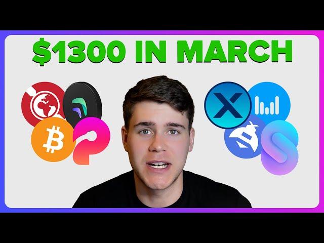 I Made $1300+ Mining Crypto in March 2024