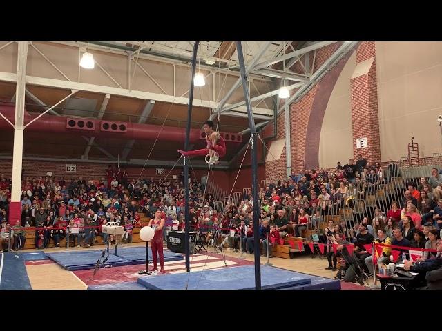 Thomas Lee Stanford Men's Gymnastics Jan-19-2019 Rings