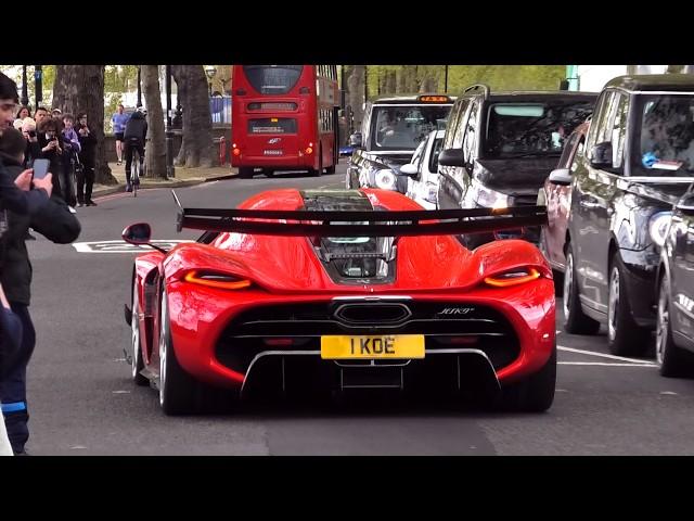 BEST OF SUPERCARS IN LONDON HIGHLIGHTS