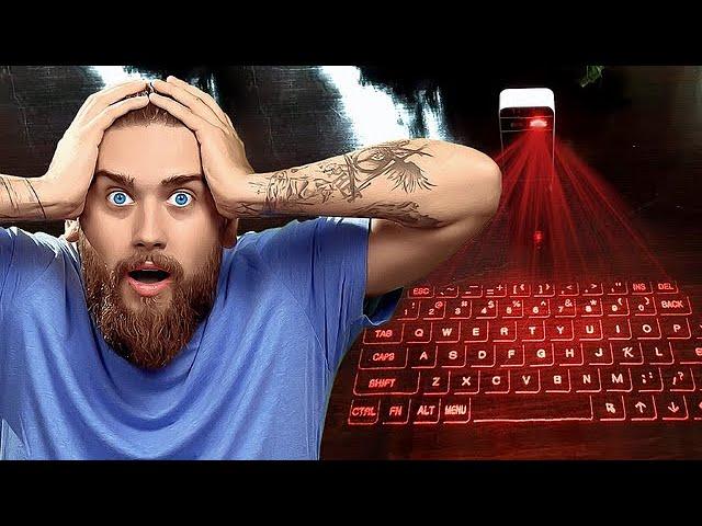 PROJECTION KEYBOARD?! And other TikTok Gadgets & Hacks tested out by Archie5