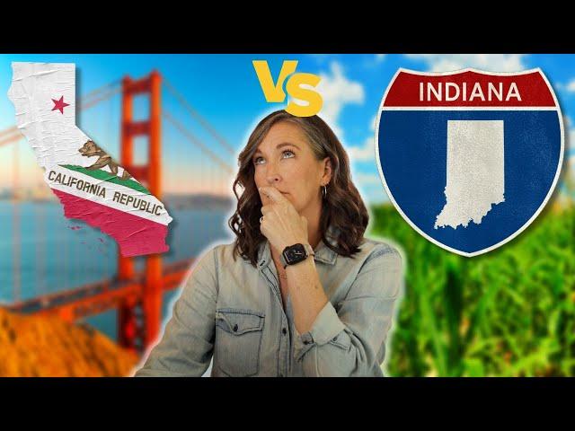 CALIFORNIA vs INDIANA - A Quick Comparison