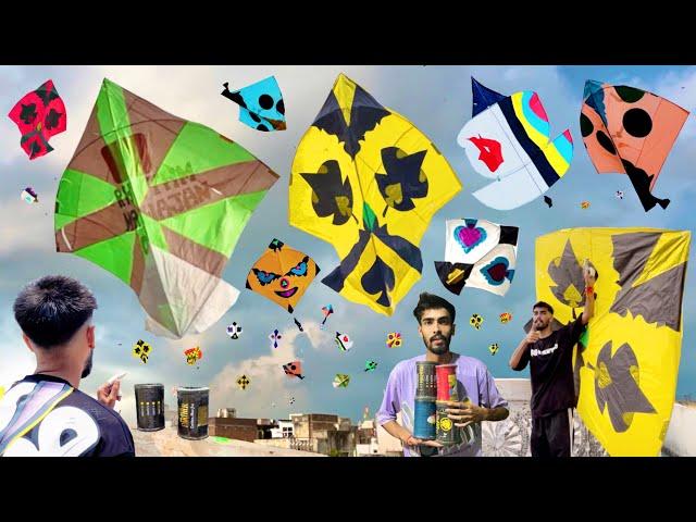 Kite Flying  12 Tawa  6 Tawa  Patang 🪁 Big Kites  Rakhi Vlog