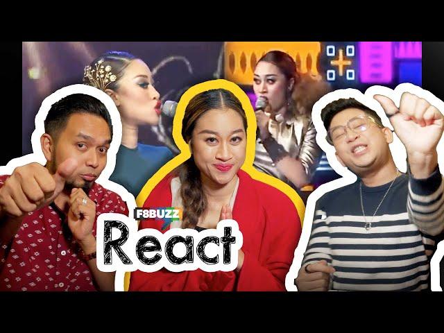 Reaksi Istimewa Reaction Bersama - Aisha Retno - RATU PICKUP LINE BIG STAGE • F8Buzz React