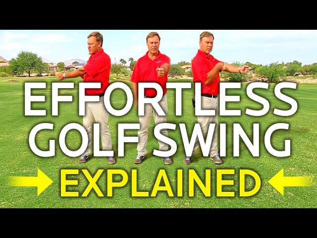 POWERFUL, EFFORTLESS, PAIN FREE GOLF SWING (EXPLAINED)