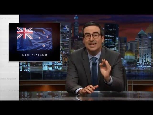 John Oliver - Nz flag change