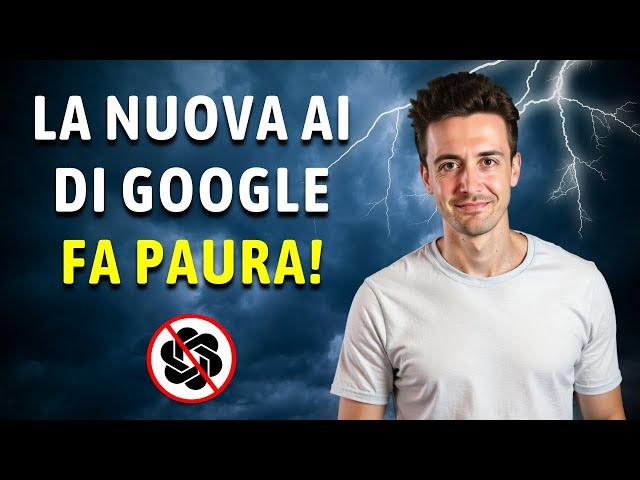 Provo la migliore AI di Google: è gratis e batte ChatGPT!