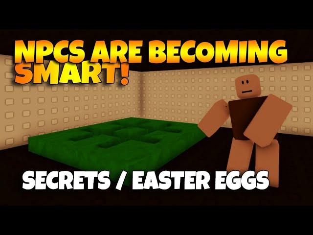 ROBLOX NPCs are becoming smart!  - Secrets / Easter Eggs!