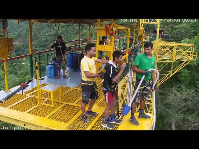 Bungy Jumping In Rishikesh , THE HIGHEST IN INDIA ! (83 Metres)