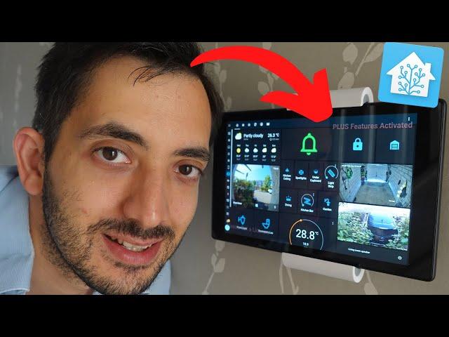 Smart Home Wall Panel Tour Home Assistant & Fully Kiosk