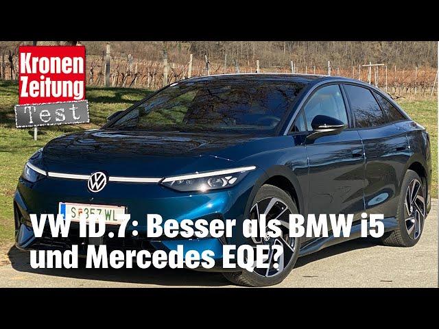 VW ID.7: Besser als BMW i5 und Mercedes EQE? 