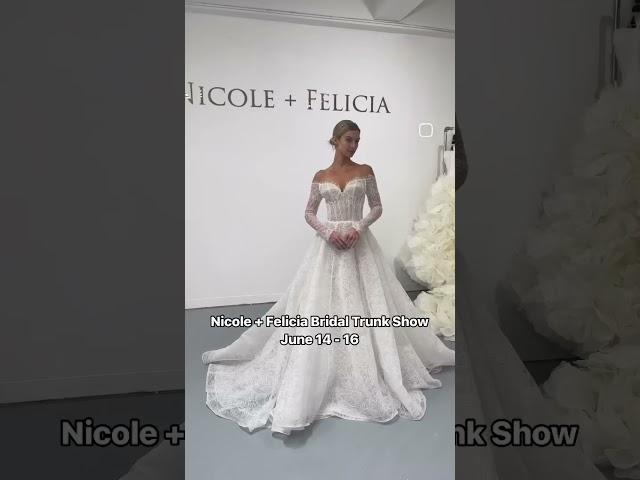 Nicole + Felicia #bridal trunkshow  #columbus #columbusohio #bridalcouture #weddingdress #wedding