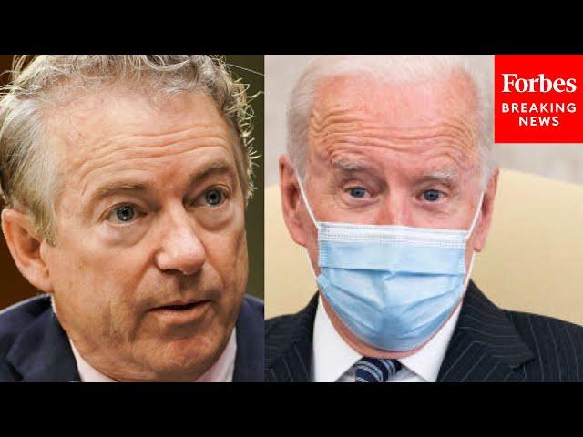 Rand Paul Mocks Biden, Fauci For July 4th COVID-19 Guidance