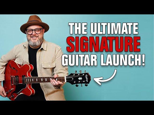 The Marty Schwartz Signature Epiphone ES-335 Guitar is HERE!