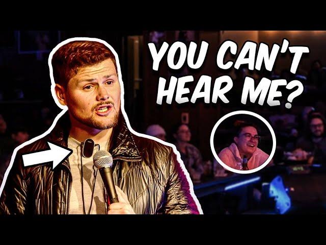 Deaf Audience Member Gets Private show