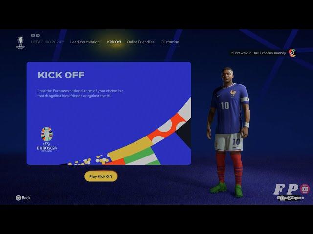 FC 24 Old Gen PS4 Pro UEFA Euro 2024 Gameplay [2K QHD]