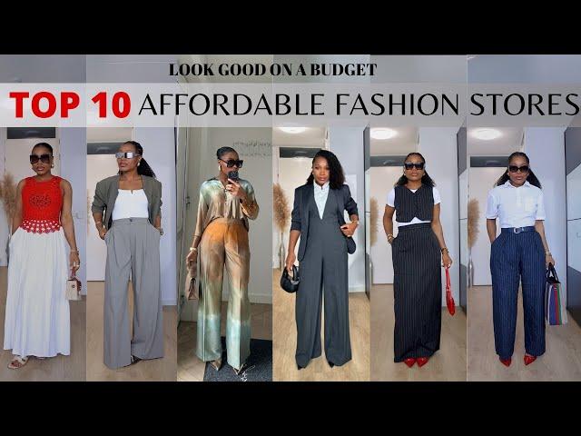 It's not just SHEIN! Top 10 Affordable Fashion Stores. Look good on a budget