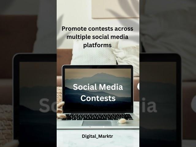 Social Media Contests #digitalm #motivation #digitallifestyle