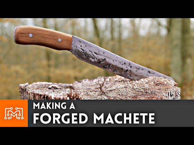 Making a Forged Machete // Blacksmithing | I Like To Make Stuff