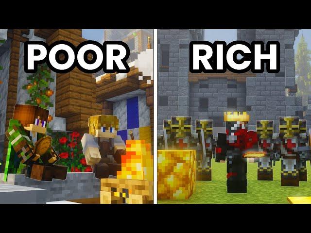 300 Players Simulate WORLD ECONOMY in Minecraft