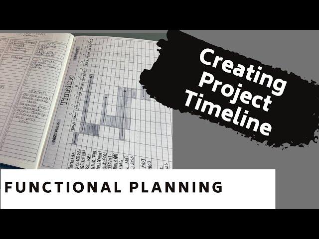 Functional Planning CREATING Project Timeline process | PlantheGrind