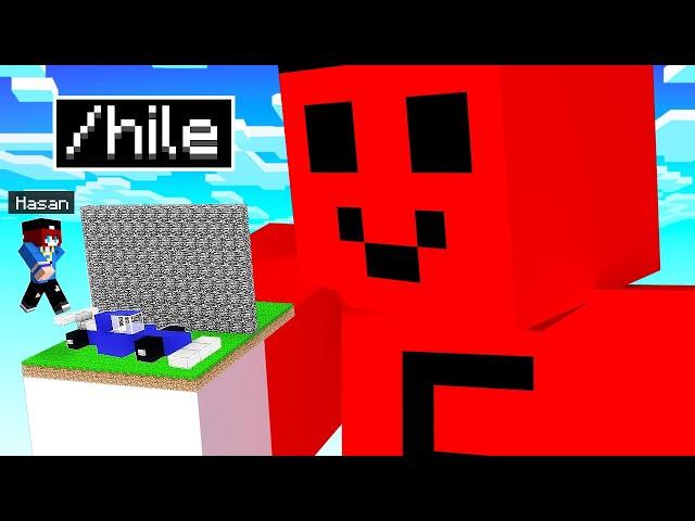 HASANI YAPI KAPIŞMASINDA HİLELİ BLOK İLE TROLLEDİM !! - Minecraft