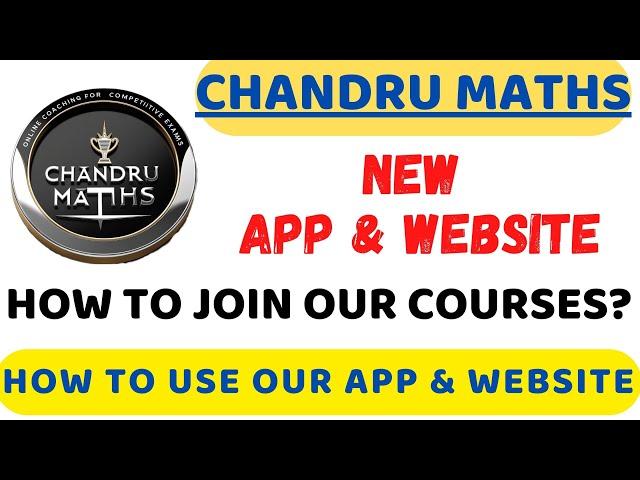 HOW TO JOIN OUR COURSES | LAUNCHING OF NEW APP & WEBSITE  & HOW TO USE OUR APP