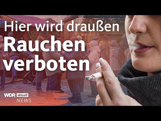 Rauchverbot in Holzwickede beschlossen: Kein Rauchen bei Veranstaltungen im Freien! | WDR aktuell