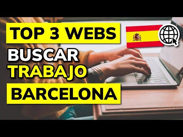  ¿Cómo BUSCAR TRABAJO en BARCELONA? - Mejores Páginas y Consejos (2024)