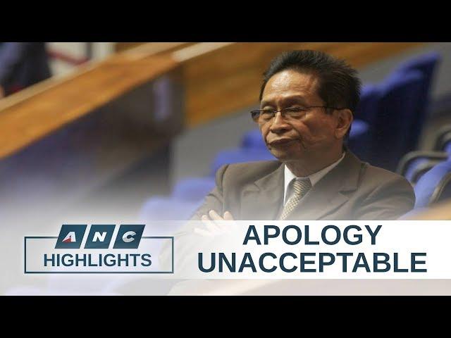 Panelo refuses to accept Inquirer.Net apology over Sanchez referral letter | Top Story