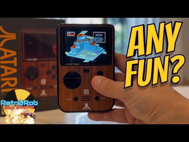 Is the Atari  Special Edition Super Pocket Evercade Any Fun?