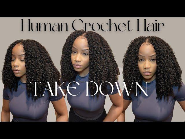 Human Crochet Hair TAKEDOWN