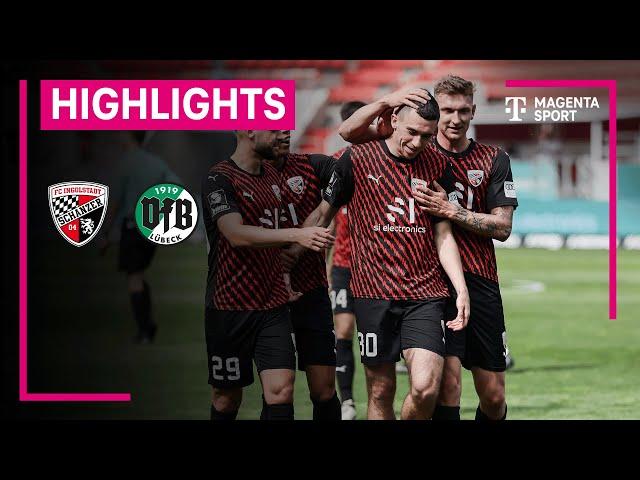 FC Ingolstadt 04 - VfB Lübeck | Highlights 3. Liga | MAGENTA SPORT