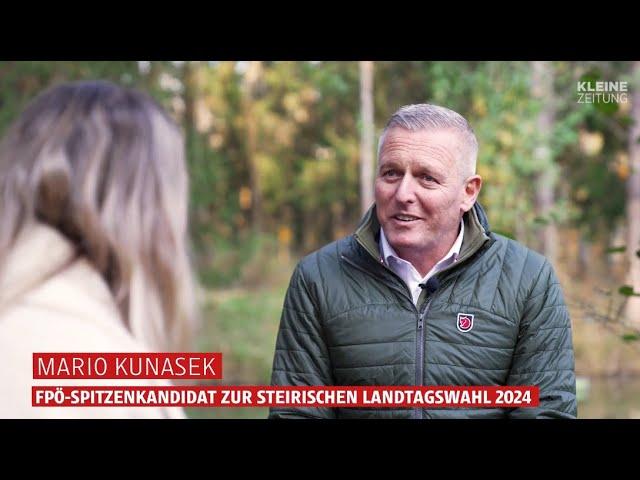 Mario Kunasek: „Bei uns daheim ist der Sohn der Chef“ | Video-Interview mit der Kleinen Zeitung