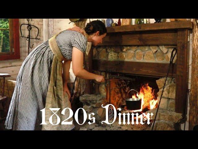 Making Dinner 200 Years Ago - August, 1823