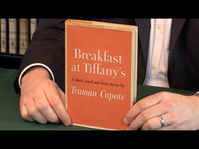 Breakfast at Tiffany's. Truman Capote. Signed first edition