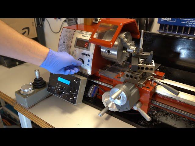 DIY 2-axis lathe controller