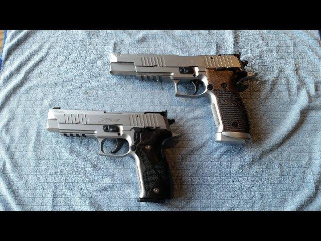 SIG Sauer P226 - X-Five Allround vs. X-Six Classic Vergleich