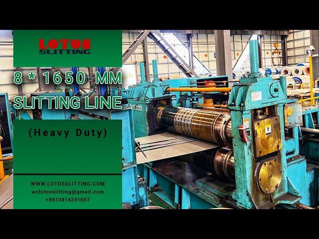 8mmX1650mm Heavy-duty Slitting Line | Heavy Gauge Slitting Machine