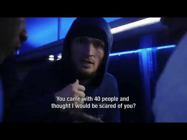 Khabib after Conor Mcgregor bus attack