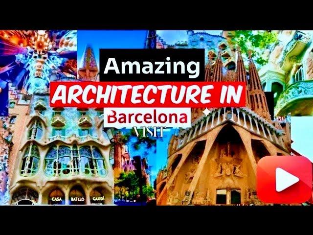 famous building and its architecture in Barcelona. @w0rld_Faqs