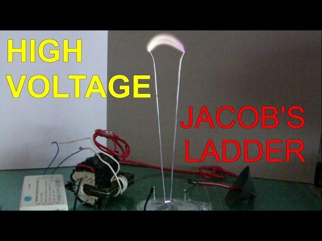 How to Make a Jacob's Ladder Travelling Electric Arc (Super Easy)