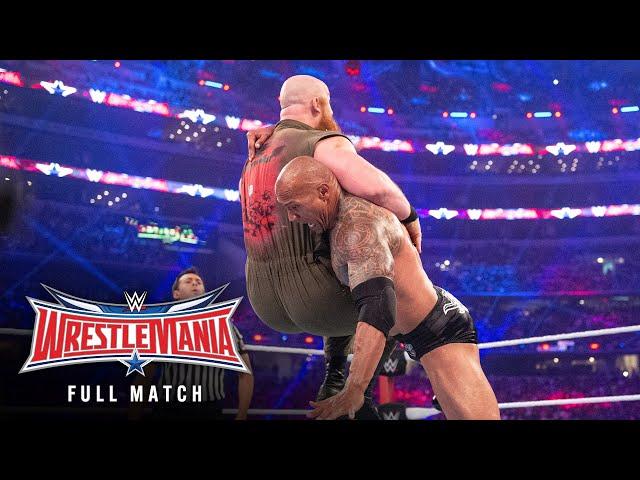 FULL MATCH — The Rock vs. Erick Rowan: WrestleMania 32