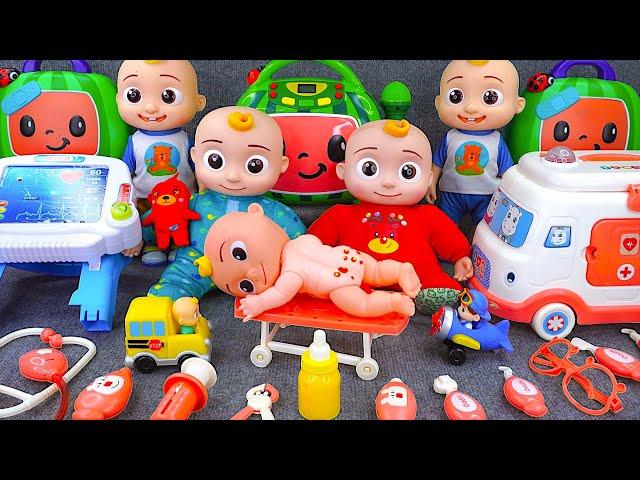 60 Minutes Satisfying with Unboxing COCOMELON Doctor Toys,  Ambulance Playset Collection ASMR Happy