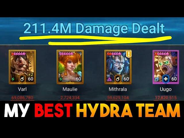 MY BEST EVER HYDRA TEAM!!! | Raid: Shadow Legends