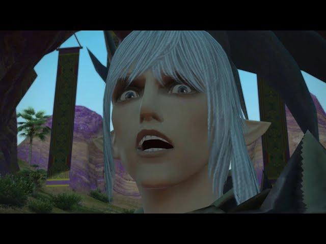 All Estinien Wyrmblood Voiced Cutscenes in Final Fantasy XIV Endwalker Patch 6.0