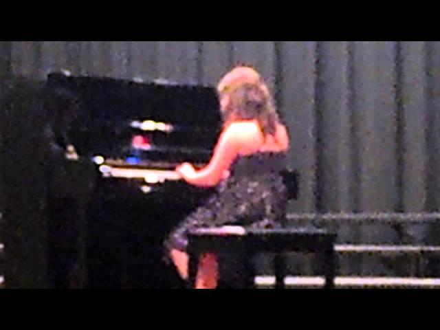 Amanda 2012 piano recital